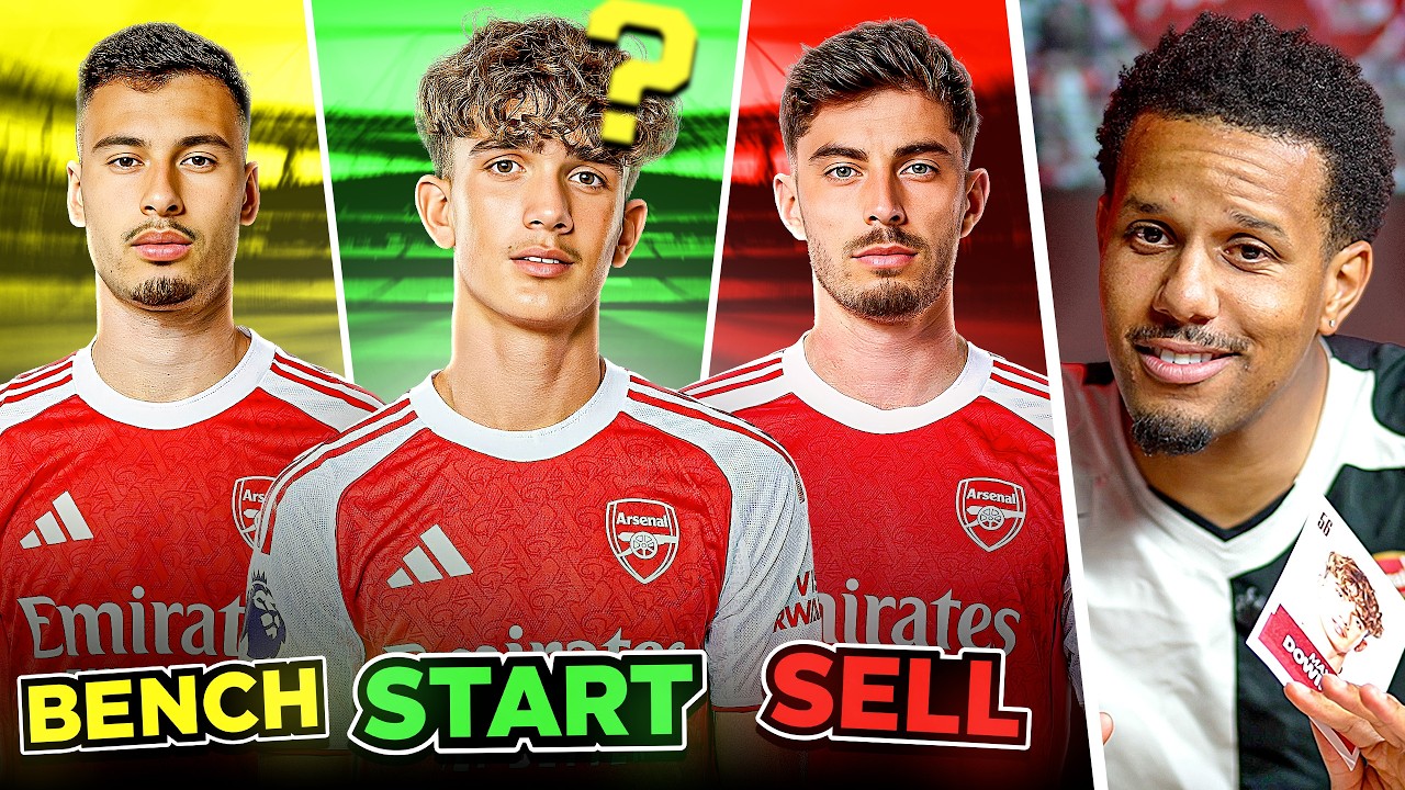 Can I Start a 16 Year Old?! | Arsenal's START, BENCH, SELL Ft. Cecil