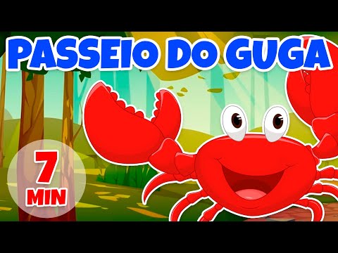 Passeio do Guga - Giramille 7 min | Desenho Animado Musical