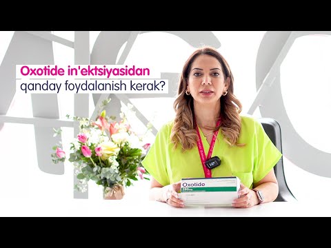 Oxotide in’ektsiyasidan qanday foydalanish kerak?