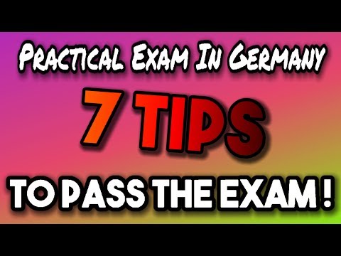 7 SECRETS to pass the GERMAN driving LICENSE practical test EASY!