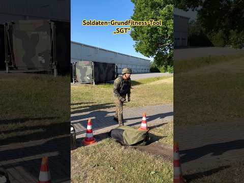 Soldier's basic fitness tool "SGT" Time: 2 min 6 sec Top performance 🫡 #bundeswehr #army #military