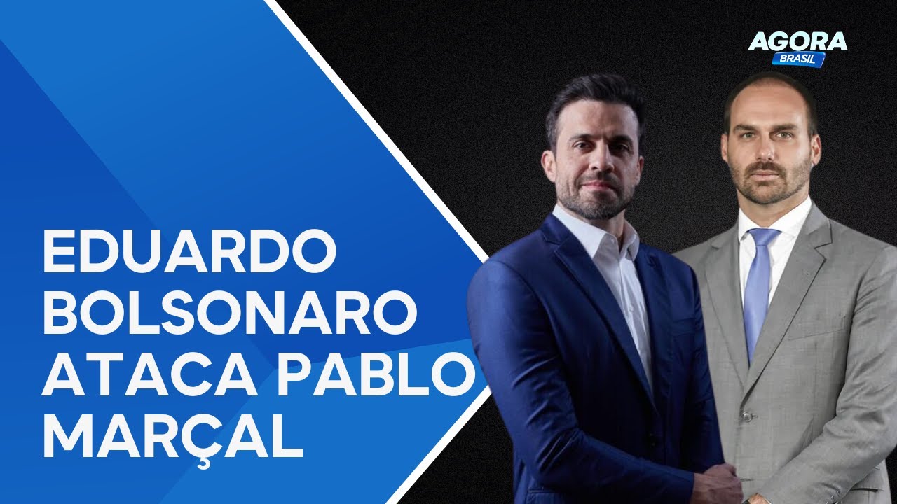 Eduardo Bolsonaro ataca duro Pablo Marçal e diz que objetivo dele é desgastar Jair Bolsonaro