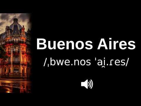 🇦🇷 How to pronounce Buenos Aires (CORRECTLY!)
