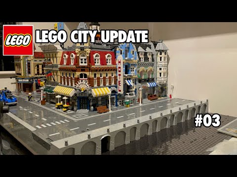 Building A LEGO City Update #03 | The Harbour 
