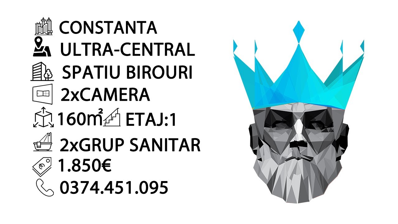 Tur video De inchiriat Spatiu Premium de birouri 160 MP cu terasa UltraCentral
