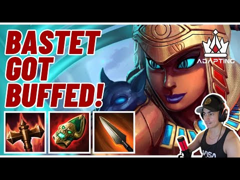 BASTET GOT BUFFED! SHE VIABLE NOW? ft. Yammyn - BRONZE TO GM - Ranked Conquest Jungle Pro SPL
