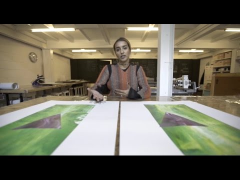 Workshop: "Silk Screening:Marble Poster Design" by Haya Al Abdulkareem