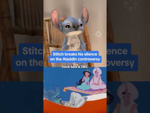 We asked Stitch about the 2002 Lilo & Stitch trailer with Aladdin & Jasmine... #stitch #movie #ign