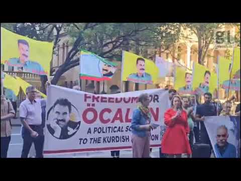 Greens MP Abigail Boyd Ocalan a 'beacon of hope' to Kurds