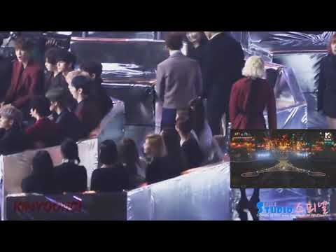 TWICE & IU & WANNA ONE Reaction WINNER (REALLY REALLY) @Melon Music Awards 2017