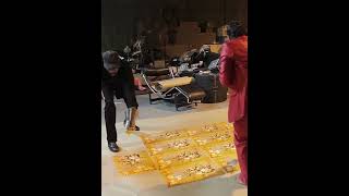 RZA and David Choe painting in his studio #davidchoe #rza #wutangclan #wutang #choeshow