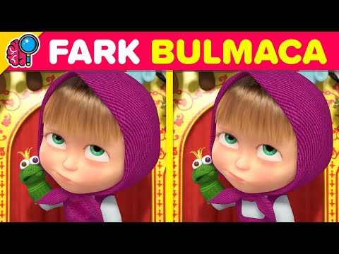 PHOTO PUZZLES 🐻 - 👧: Are you ready to find the Differences between Masha and the Bear? | Bul Bakalım