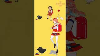 小鳥遊キアラ「強風オールバック」Shorts【MMDホロライブ】@TakanashiKiara