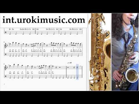 Saxophone lessons (Tenor) Ariana Grande - Needy Sheet Music Tutorial um-a-n352