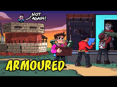 How I Built an ARMOURED RAID BASE with their own Resources!!! (Rust Movie)