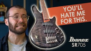 Video thumbnail for A LOVE/HATE relationship! | Ibanez SR705 5 String Bass [Review/Demo] by Jonny Dibble