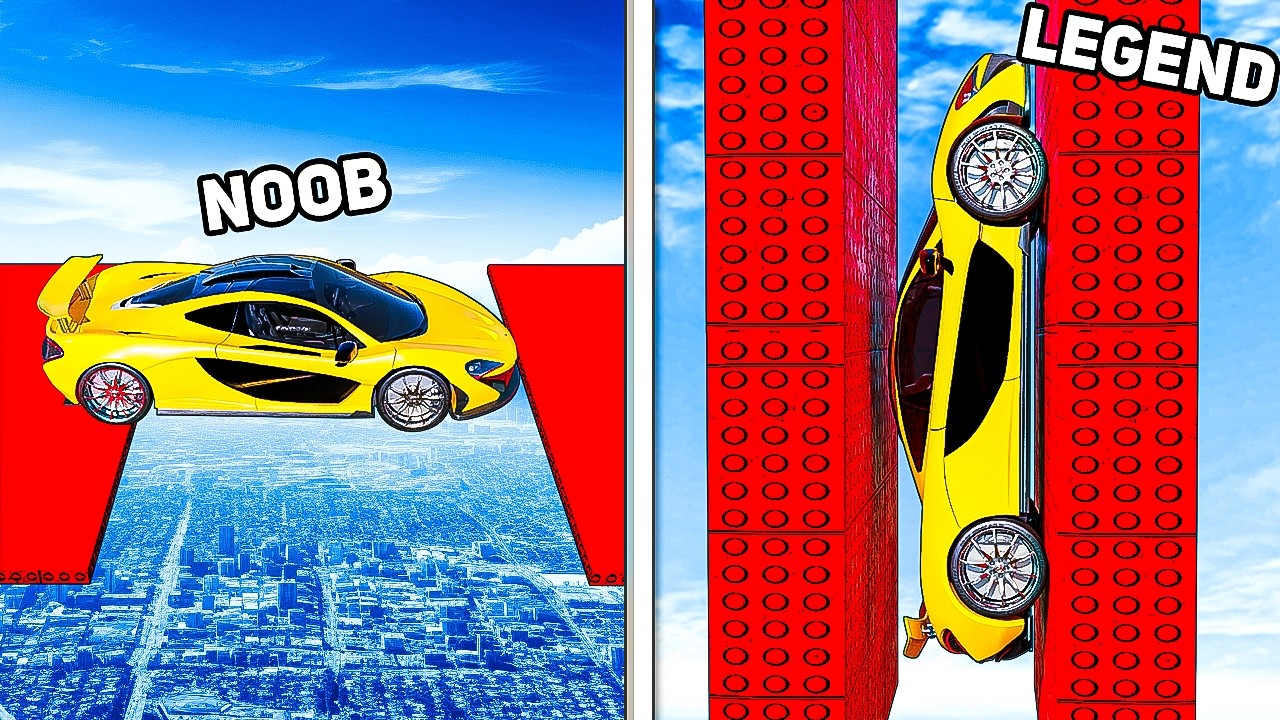 Cars vs Thinner and Thinner Gaps in GTA 5