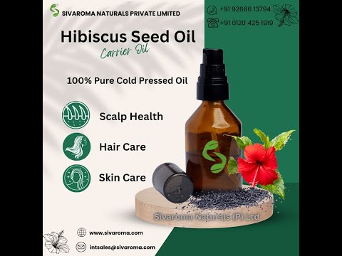 Hibiscus seed oil