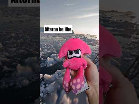 alterna be like #shorts #splatoon3 #nintendo #plushtoys
