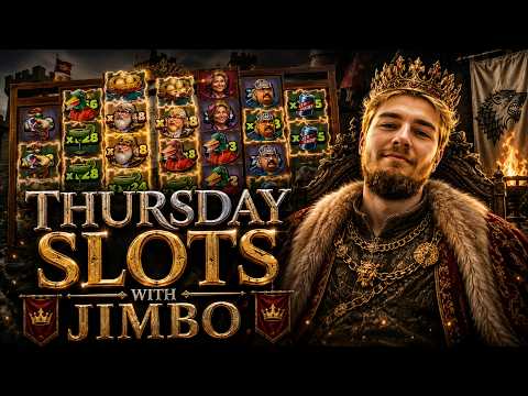 Thumbnail for video: Thursday Slots Madness with Good looking Jimbo