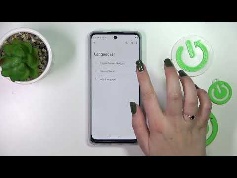 How to Change the System Language on the MOTOROLA Moto G62