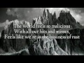 Switchfoot - The World You Want (lyrics)