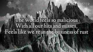 Switchfoot - The World You Want (lyrics)