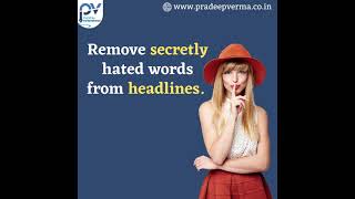 1 Secret Formula to Improve Your Headline...