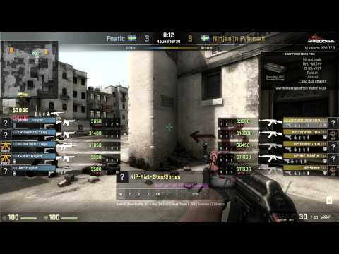 CS:GO fnatic V NiP BO3 Grand Final Map#1 DreamHack Winter 2013