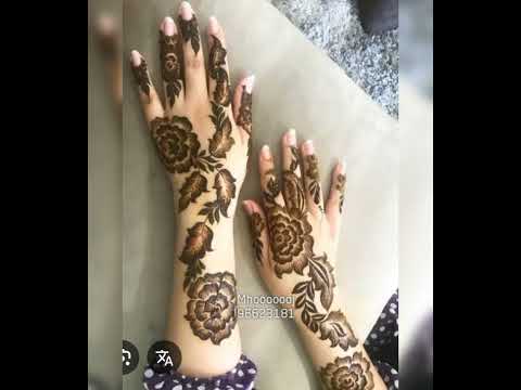 Flowers 🌹 mehndi designs #song #hindisong #bollywood #mehndi