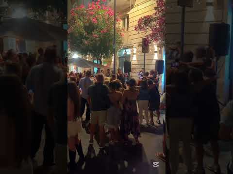 Taormina,sicily evening walking tour-HDR 4k60fps with caption #ortigia #nighte #sicilia