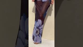 resort cover-up Fiori