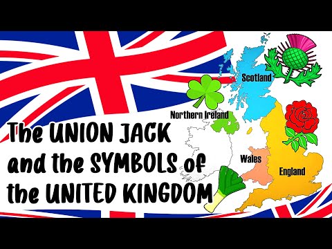 🌹☘ THE UNION JACK and THE SYMBOLS of the UNITED KINGDOM 👑 - Inglese, Scuola Primaria 👩🏻‍🏫