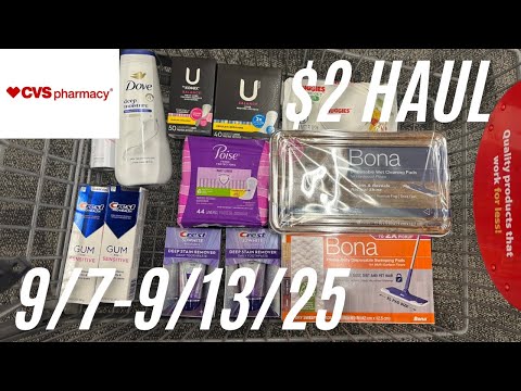 CVS Haul - 9/7-9/13/25 - Moneymakers & Cheap Deals - CVS Couponing This Week