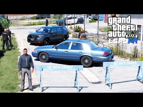 GTA 5 LSPDFR Police Mod #595 Detective Ace Is On The Case - LS Noir #1 Solving Our First Crime Case
