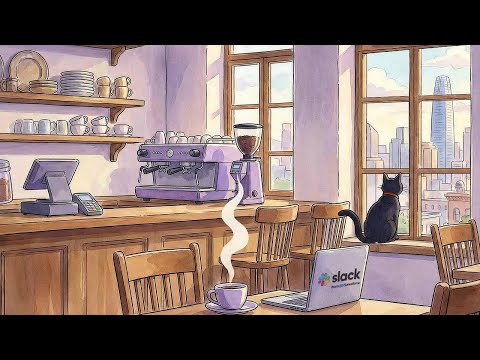 Work With Slack | 25 Min Pomodoro Timer: Smooth Jazz (Official Huddles Music)