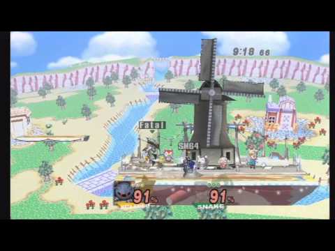 SSBB - Bizkit (Metaknight) Vs Fatal (Snake) - Winners Finals - Mega Mass Madness 2