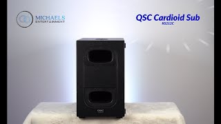 Video thumbnail for Review of the QSC Cardioid Sub KS212C by Michigan Wedding DJ Seth Michaels by Michaels Entertainment