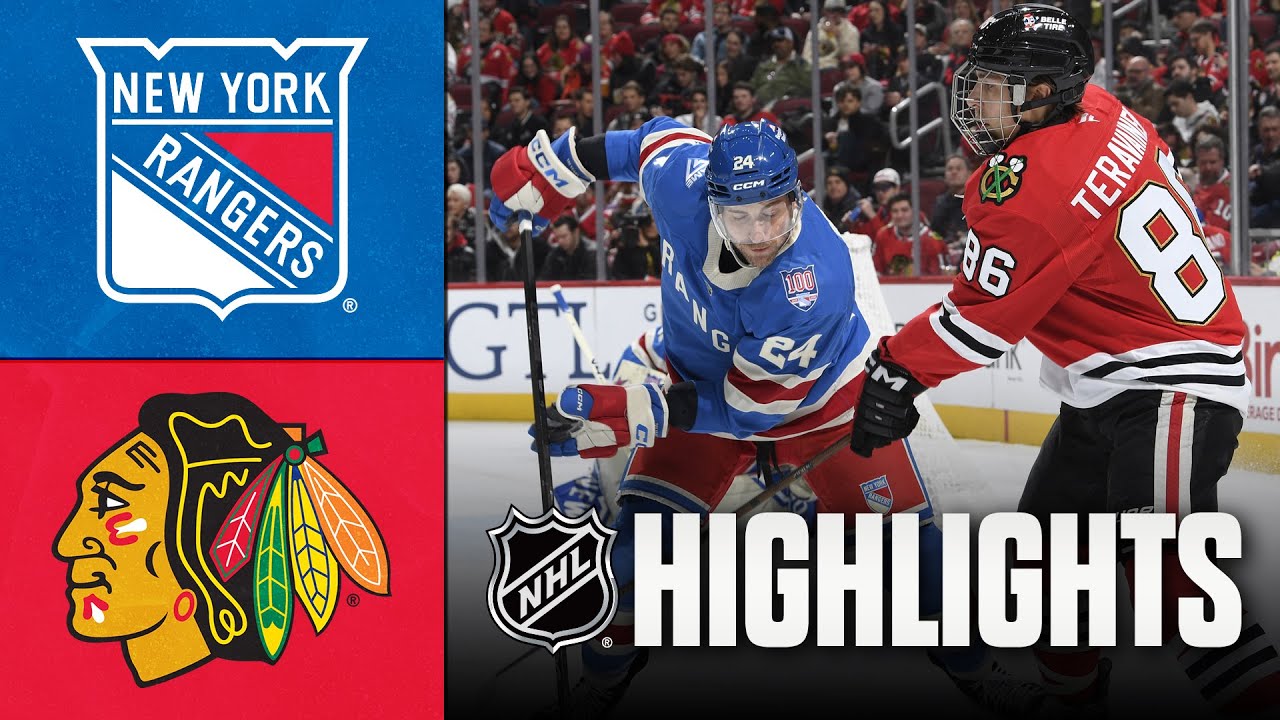 Rangers vs. Blackhawks | NHL Highlights | December 10, 2025