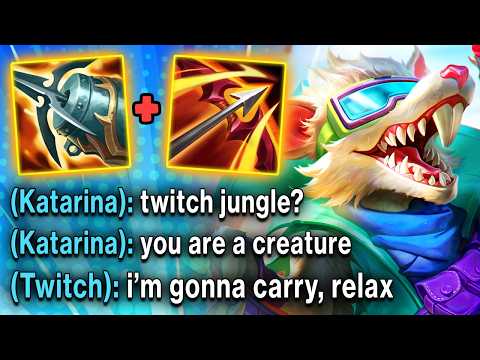 Team flamed me for picking Twitch Jungle... so I proved them wrong