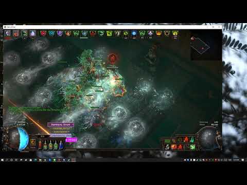 Path of Exile 3.13 NECRO AURA STACK CARRION GOLEM - KILL HYDRA