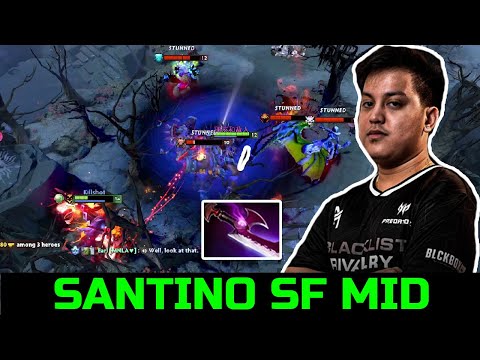 BLACKLIST.KARL SHADOW FIEND PERSPECTIVE - GODLIKE PLAYS DOTA 2