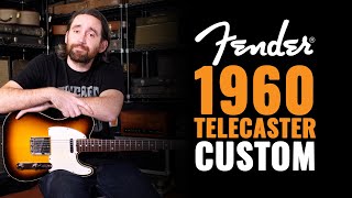 Video thumbnail for 1960 Sunburst Fender Telecaster Custom | CME Vintage Demo | Nathaniel Murphy by Chicago Music Exchange