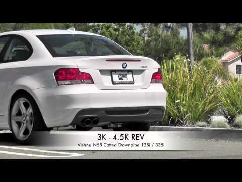 ^^^ Vishnu Performance N55 Catted Downpipe 135i : 335i : ^^^ COLD WARM START REV