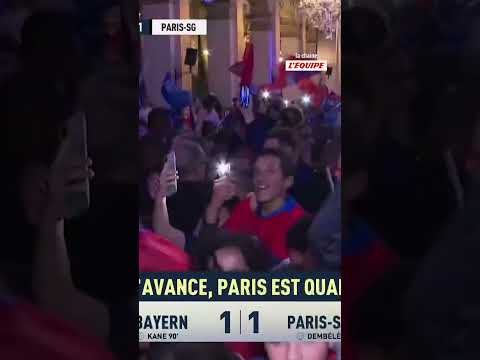 😍 La joie sur le plateau au moment de la qualification du PSG en finale de Ligue des champions !!!