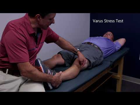 Modified Lachman s Test On a patient with a COMPLETE ACL TEAR