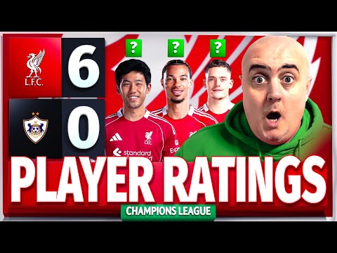 ENJOYABLE WIN + JOB DONE FOR THE REDS! Liverpool 6-0 Qarabag Player Ratings
