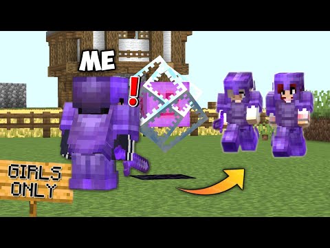 Breaking the Rules: ILLEGAL Weapons on GIRLS ONLY Minecraft || Ep 3