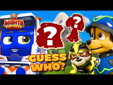 Guess Who! Mighty Express + PAW Patrol + Abby Hatcher Guessing Game #3 - Mighty Express Official