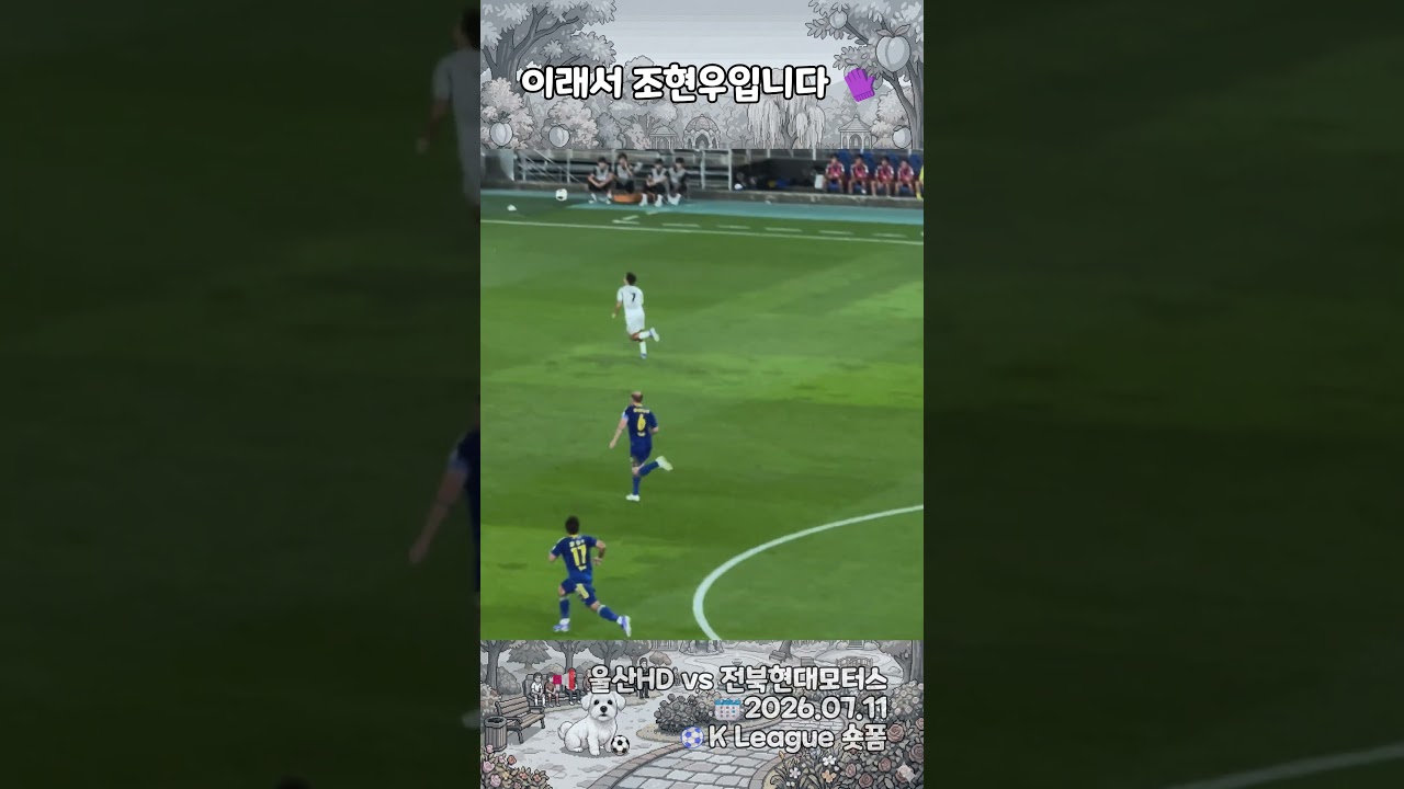 [K리그] 이래서 조현우입니다 ???? 꼼짝없이 먹힌 줄 알았던 슈팅 쳐내는 미친 반사신경 슈퍼세이브 #shorts